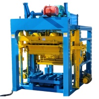 QT4-25 Pequeña Máquina Automática para Fabricar Ladrillos de Cemento, Línea de Producción de Bloques de Hormigón