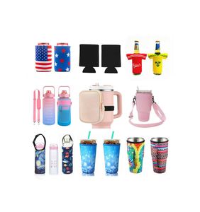 ปลอกหุ้มกระป๋องน้ำอัดลม/กาแฟ/ขวดน้ำ แบบสั่งทำพิเศษ (OEM) ทำจากนีโอพรีน พร้อมโลโก้พิมพ์ลายแบบซับลิเมชั่น - Product Image 3