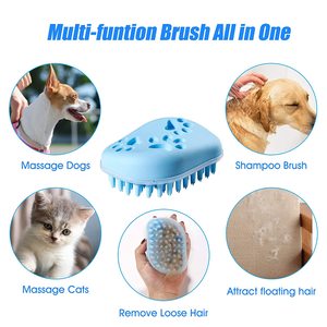 فرشاة الشامبو لغسيل الحيوانات الأليفة وتدليك الكلاب - Product Image 4