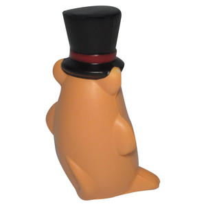 Balles anti-stress Ground Hog personnalisables avec logo, jouets <span class=keywords><strong>de</strong></span> compression promotionnels pour soulager l'anxiété, cadeaux d'entreprise, exerciceur <span class=keywords><strong>de</strong></span> main pour le bureau - Product Image 6