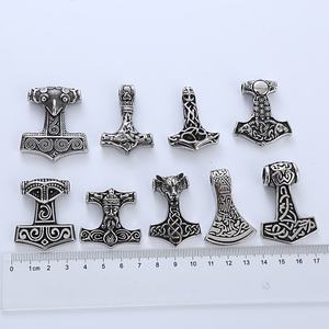 Joyería de Acero Inoxidable 316L para Hombre, Collar con Colgante de Hacha, Símbolo Pagano, Estrella de Rus, Nudo de Svarog, Joyería Vikinga - Product Image 2