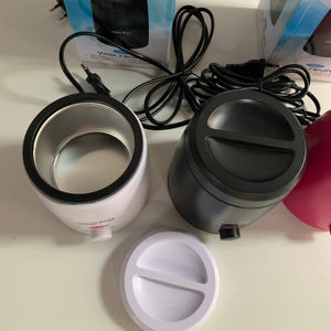 Mini elektronische waxwarmer, snel verhit, voor spa, ontharing, depilatie op lichaam, voeten, handen, alle soorten <span class=keywords><strong>wax</strong></span>. - Product Image 3