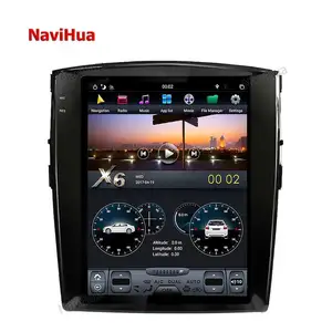 Navihua 12.1 inç Android 9 araba radyo Video GPS navigasyon araba Stereo monitör için Mitsubishi Pajero V93 Mitsubishi Montero 2006-2019