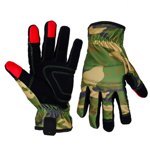 Guantes DE TRABAJO DE SEGURIDAD DE dedos completos antideslizantes industriales Cuero ligero transpirable para trabajo de construcción Pantalla táctil - Product Image 3