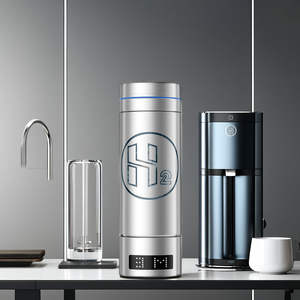 Generatore di Acqua Idrogenata Ricaricabile USB 6000ppb+ 300ml Bottiglia per Acqua Ricca di Idrogeno SPE PEM per Casa e Viaggio Novità 2025 - Product Image 4