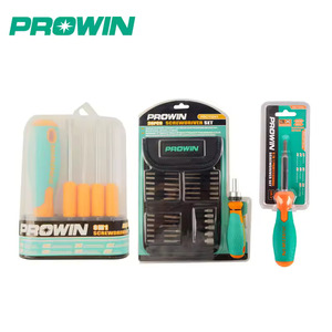 PROWIN outils de tournevis à main professionnels Crv <span class=keywords><strong>Torx</strong></span>/fendu/Phillips jeu de tournevis avec poignée Tpr - Product Image 2