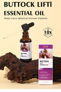 Huile Essentielle Bio Naturelle pour Agrandir et Raffermir les Fesses, 30ml – Massage Liftant pour des Hanches Plus Volumineuses et Sexy - Product Image 3