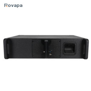 وحدة مكبر صوت خطي مدمجة مزدوجة 8 بوصة بقوة 400 واط وحساسية 96 ديسيبل وتردد 85-20 كيلوهرتز وتغطية 10×120 مع مفرق ترددات سلبي للخطابات والموسيقى والصوت المحيطي - Product Image 4