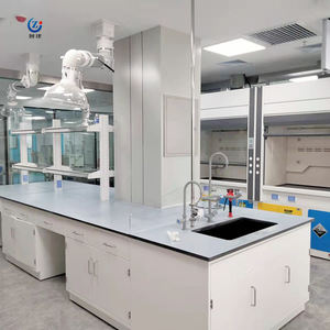 Kimya laboratuvarı çalışma masası masa h çerçeve modüler laboratuar tezgahı - Product Image 4