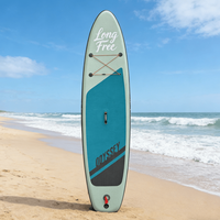 Planche à pagaie gonflable durable et très stable pour débutants et avancés, idéale pour la navigation sur lac et océan, écologique, pour le surf en position debout