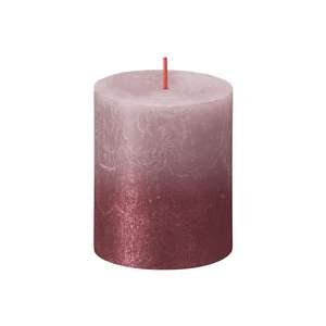 Bolsius Stumpenkerze Coucher de soleil 8x7cm eschenrot/rot - Product Image 1