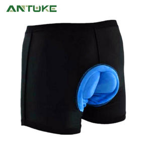 Antuke <b>Cycling</b> <b>Shorts</b> Black Smlxlxxlxxxl <b>With</b> Blue <b>Padding</b> For Men Bike Riding Gear Quick Dry Breathable Comfortable - Product Image 1