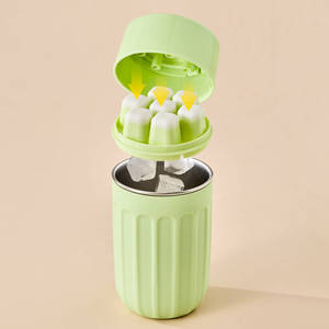 Gobelet à café portable avec grille à glace et logo personnalisé, en acier inoxydable 304, pour thé Boba, avec fabricant de glaçons, tendance été 2026 - Product Image 3