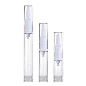 In Stock 5ml <b>10ml</b> 15ml Plastic As Cosmetic Travel Lotion Vacuum Pump <b>Bottle</b> Essence Sample Eye Cream Shampoo <b>Bottle</b> Airless - Product Image 5