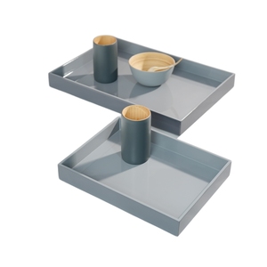 Minh Giang Craft Handcrafted Lacquer Serving Tray Artistic Handmade Tray For Professional Catering And Luxury Hotel Service - Product Image 1