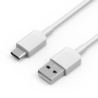 Kabel USB Tipe C 3A Pengisian Cepat Tipe C Kabel Kawat USB Tipo C 2A untuk Pengisi Daya PD 60W