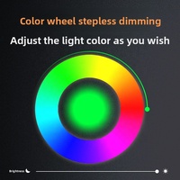 Lampe à bulles RGB pour aquarium JSD, lumière LED submersible sous-marine, contrôle par application, lampe à bulles d'air étanche pour aquarium, décoration d'aquarium