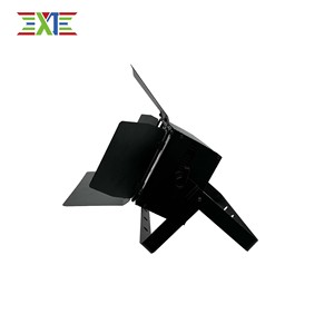 Projecteur LED <span class=keywords><strong>plat</strong></span> 260W 6-en-1 RGBWAUV IP33 CRI90 avec volets coupe-flux, contrôle DMX512, pour éclairage de scène <span class=keywords><strong>professionnel</strong></span>, idéal pour mariages et événements - Product Image 4