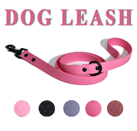 NOVIPET Laisse pour chien en PVC robuste de luxe personnalisée, imperméable, anti-odeur, anti-moisissure, avec rivets décoratifs, vente en gros