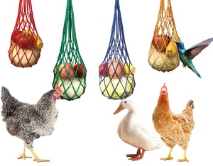 Sac d'alimentation suspendu pour poules, 22 pièces, alimentation de snacks, aliments de poulet, cabochons - Product Image 4