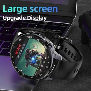 Montre intelligente Android 8.1 de haute qualité A3 avec écran de 1,43 pouce, étanche IP67, 4G, prise en charge de la reconnaissance faciale, GPS, 4 Go + 64 Go, 4G + 128 Go - Product Image 4