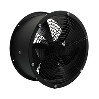 Ventilateur axial YWF300 12 pouces 220/380VAC, moteur en cuivre 300mm, rotor externe, faible bruit, économie d'énergie, ventilateur d'évacuation de condenseur pour HVAC