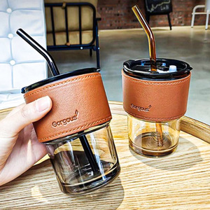 Customizable Eco-Friendly Glass Cup-Silk Screen Printed Promotional Business Gift for Events Weddings Welcome Occasions Simple