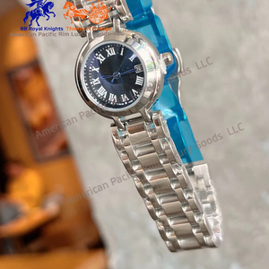 Montre-bracelet de luxe Longines pour femme en acier inoxydable avec cadran en strass, mouvement Ronda, cadeau élégant pour dames Longinesing - Product Image 5