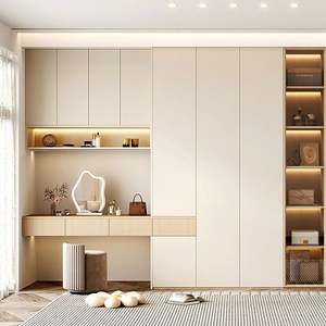 Armario de Dormitorio Moderno y Minimalista, Color Blanco, Nuevo, con Espacio de Almacenamiento Integrado - Product Image 1