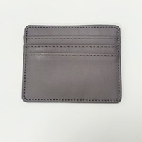 Porte-cartes d'identité et de crédit en cuir PU personnalisable avec logo X928, anti-RFID, anti-magnétique, pour cartes de visite