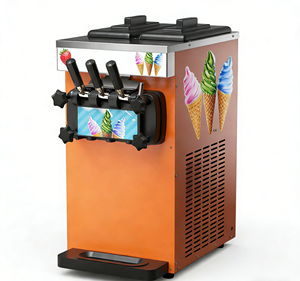 Máquina <span class=keywords><strong>de</strong></span> <span class=keywords><strong>Helado</strong></span> Suave Estilo McDonald's Alemana <span class=keywords><strong>de</strong></span> Acero Inoxidable para Mesa - Product Image 2