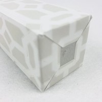Boîte en papier rigide élégante personnalisée avec estampage à chaud pour l'emballage de cadeaux de beauté