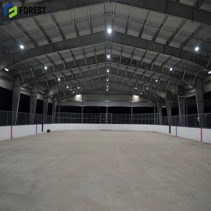 Instalación Rápida: Arena de Equitación Prefabricada con Estructura de Acero y Establos para Rancho de Caballos - Product Image 4