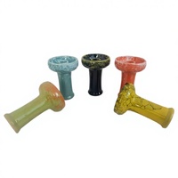 Bol à chicha Oblako en céramique personnalisable, chicha portable en argile avec finition laquée, forme personnalisée et logo de marque