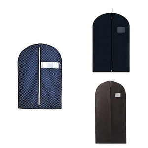 Bolsa con cubierta antipolvo para mujer con logotipo personalizado de PEVA con cremallera para vestido de boda Cove Long, ropa de vestir, abrigos, bolsa de ropa Sari/ - Product Image 5