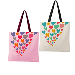 <b>Large</b> Tote <b>Canvas</b> <b>Bag</b> with Nice Printing High Quality Product Manufactured in India West Bengal - Product Image 3