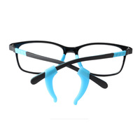 Gancho de Silicona Multicolor Antideslizante para Sujetar Gafas, Soporte para Gafas, Bloqueo para Orejas