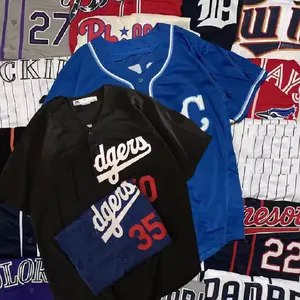 custom 3D printing embroidery baseball T-shirt baseball uniform men ohtani china blank mexico two button baseball jersey