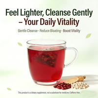 Tisane Détox Naturelle en Sachet pour la Perte de Poids, Soulagement des Ballonnements, 24 Herbes, Nettoyage Corporel, Contre la Fatigue et l'Acné, Supplément Herbal pour Femmes et Hommes