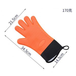 Gant de cuisine en silicone résistant à la chaleur, gant de four en silicone, coussinet en silicone, gants de cuisson personnalisables pour la cuisine - Product Image 2