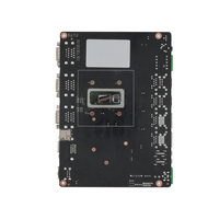 Contrôle industriel sans ventilateur double LAN 6 RS232 RS485 COM Win11 Linux pare-feu routeur GPIO carte mère