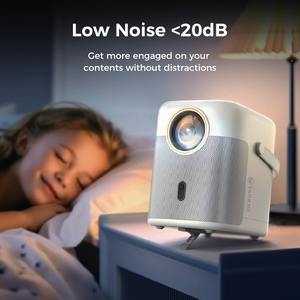 <span class=keywords><strong>Projecteur</strong></span> portable <span class=keywords><strong>VANKYO</strong></span> H300W HD 4k Mini Bluetooth Wi-Fi HDMII avec poignée et support - Product Image 6