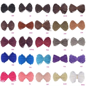 ZIZI Box Braid 18 pollici 100+g Fibra Proteica Sintetica Capelli Finti Locs Ricci per Intrecciare - Product Image 6