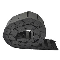 Chaînes porte-câbles semi-fermées Yodel 18X50 en plastique, chaînes de protection en nylon pour machines CNC