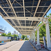 Support solaire en acier galvanisé à installation facile, système de montage photovoltaïque 25 ans, système de montage photovoltaïque solaire