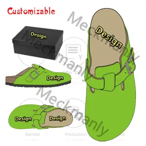 Aangepaste Slippers Hoge Kwaliteit Demping Canvas Slipper Platform Lichtgewicht Dames Tuinschoenen