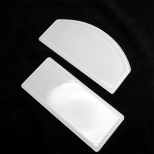 Vidrio Templado BOGLASS Personalizado Ultra Transparente de 10 mm con Borde Escalonado <span class=keywords><strong>para</strong></span> Iluminación, Cubiertas de Lámparas, Uso en Interiores - Product Image 3