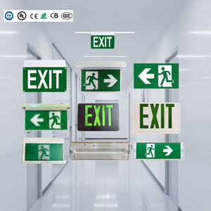 Lumière d'urgence de couloir à montage en surface, étanche IP65, signalisation de <span class=keywords><strong>sortie</strong></span> « Running Man », certification CE CB UL - Product Image 3