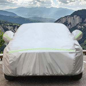 Dickes, glänzendes Finish 99% UV-Schutz Regenschutz Staub dichte, faltbare Auto abdeckung für Camry Limousine aus Polyester Taft Oxford - Product Image 4