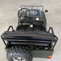 Mini Jeeps Eléctricos Nuevos de Fábrica, Legales para Circular en Carretera, Willys Jeep Go Kart